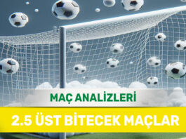 6 Ekim 2025 Pazartesi 2.5 Üst yorumlu maç analizleri
