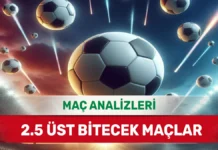 24 Ekim 2025 Cuma – 2.5 üst olacak maçlar analizi 18 Ekim 2025 Cumartesi 2.5 Üst yorumlu maç analizleri