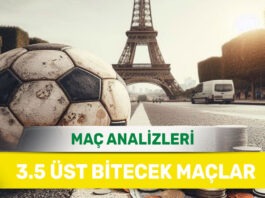 5 Ekim 2025 Pazar 3.5 Üst yorumlu maç analizleri