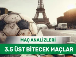 10 Ekim 2025 Cuma 3.5 Üst yorumlu maç analizleri