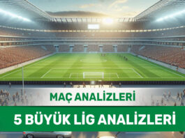 25 Ekim 2025 Cumartesi 5 Büyük Lig yorumlu maç analizleri