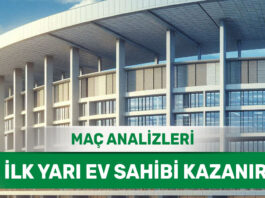 15 Ekim 2025 Çarşamba İY 1 yorumlu maç analizleri