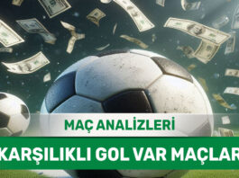 10 Ekim 2025 Cuma KG VAR yorumlu maç analizleri