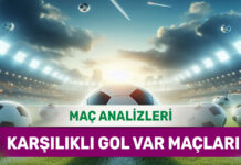 14 Ekim 2025 Salı KG VAR yorumlu maç analizleri