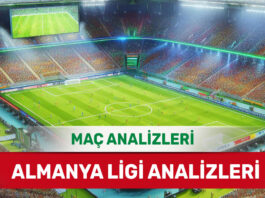 2 Kasım 2025 Pazar Almanya ligi yorumlu maç analizleri