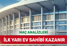 4 Kasım 2025 Salı İY 1 yorumlu maç analizleri