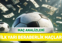 16 Kasım 2025 Pazar – ilk yarının berabere biteceği maçlar analizi 16 Kasım 2025 Pazar İY X yorumlu maç analizleri