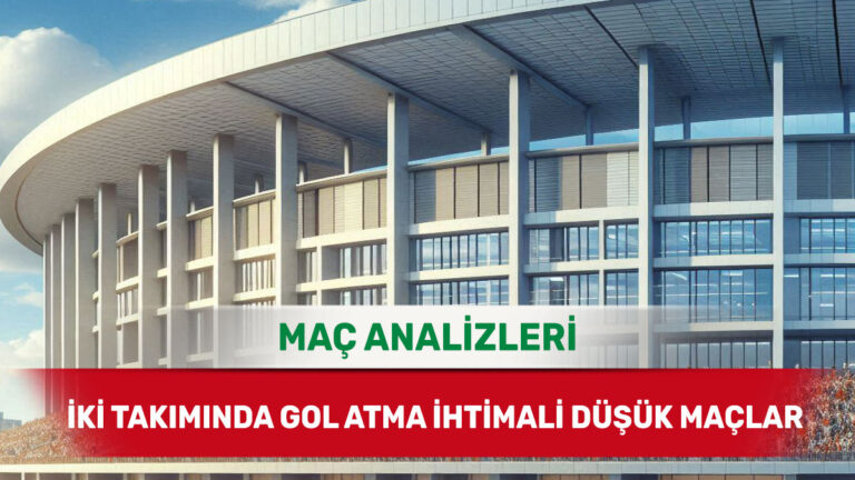 Defansif Disipliniyle Rakibi Kilitleyen Takımlar (6 Şubat 2026 Cuma)