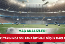 Savunma Güvenliğini Ön Planda Tutan Maçlar (6 Ocak 2026 Salı) 6 Ocak 2026 Salı KG YOK yorumlu maç analizleri